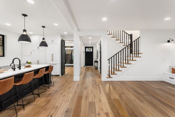 Kitchen Floor Replacement in Garland